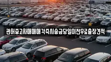서울특별시 영등포구 당산동1가 중고차 전문 관허중고차매매매각즉시송금당일이전무료출장견적