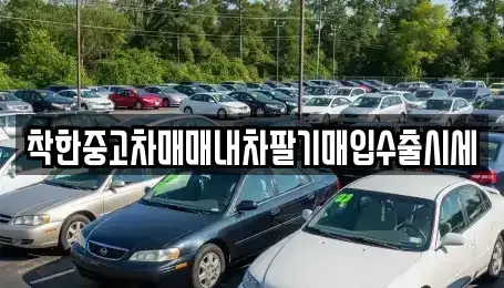 서울특별시 영등포구 영등포동6가 중고차 전문 착한중고차매매내차팔기매입수출시세