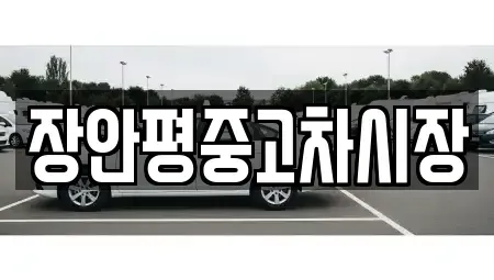 서울특별시 종로구 부암동 중고차매매 전문 장안평중고차시장