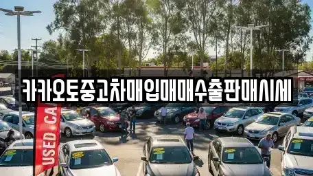 서울특별시 종로구 부암동 중고차매입 전문 카카오토중고차매입매매수출판매시세