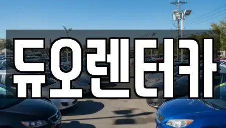 서울특별시 종로구 중학동 렌트카 전문 듀오렌터카