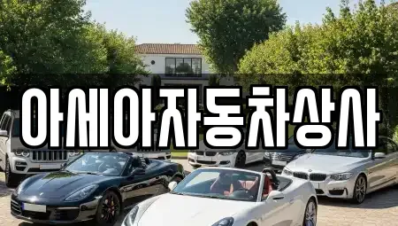 서울특별시 종로구 중학동 중고차 전문 아세아자동차상사