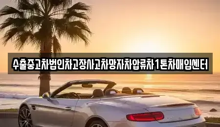서울특별시 종로구 평창동 중고차매입 전문 수출중고차법인차고장사고차망자차압류차1톤차매입센터