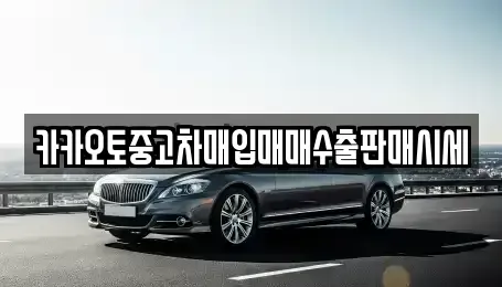 서울특별시 중구 남대문로1가 중고차매입 전문 카카오토중고차매입매매수출판매시세