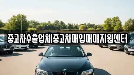 서울특별시 중구 의주로1가 중고차매입 전문 중고차수출업체중고차매입매매지원센터