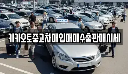 서울특별시 중구 의주로1가 중고차매입 전문 카카오토중고차매입매매수출판매시세