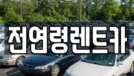 울산 단기렌트카 전문 전연령렌트카