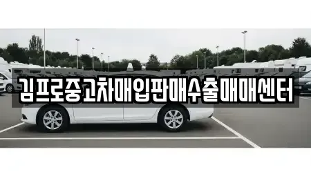 울산 중고차매입 전문 김프로중고차매입판매수출매매센터