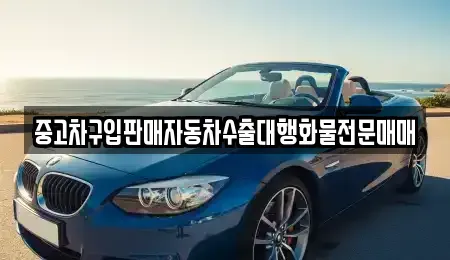 인천 강화군 교동면 중고차매매 전문 중고차구입판매자동차수출대행화물전문매매