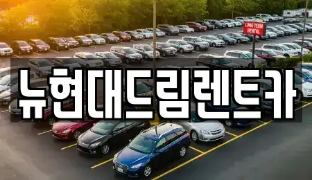 인천 계양구 상야동 렌트카 전문 뉴현대드림렌트카