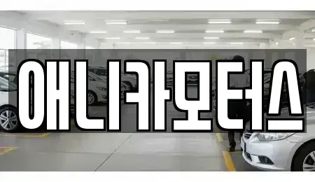 인천 계양구 상야동 중고차매매 전문 애니카모터스