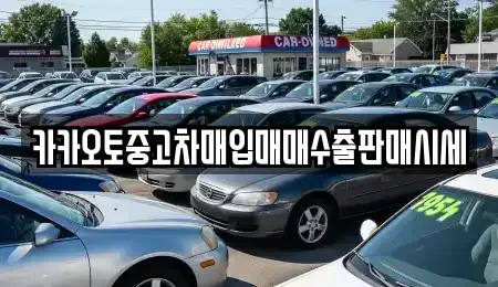 인천 미추홀구 중고차매입 전문 카카오토중고차매입매매수출판매시세