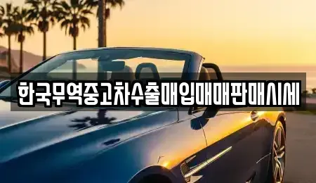 인천 미추홀구 학익동 중고차매입 전문 한국무역중고차수출매입매매판매시세