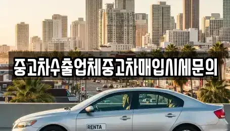 인천광역시 서구 중고차매입 전문 중고차수출업체중고차매입시세문의