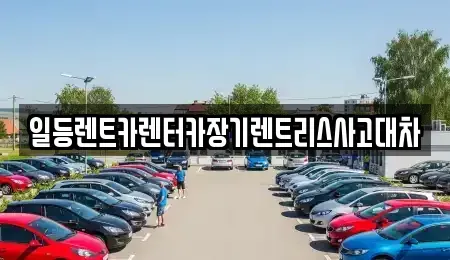 인천광역시 중구 신포동 장기렌트카 전문 일등렌트카렌터카장기렌트리스사고대차