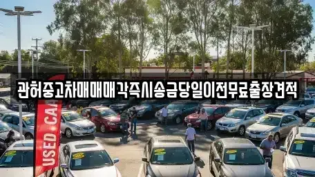 인천광역시 중구 인현동 중고차 전문 관허중고차매매매각즉시송금당일이전무료출장견적