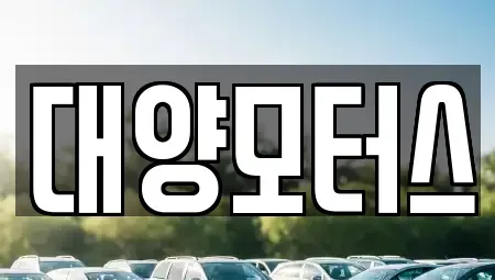 전남 목포시 금동2가 중고차매매 전문 대양모터스