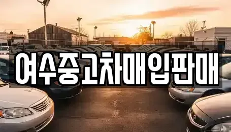 전남 여수시 공화동 중고차 전문 여수중고차매입판매