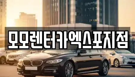 전남 여수시 국동 렌트카 전문 모모렌터카엑스포지점