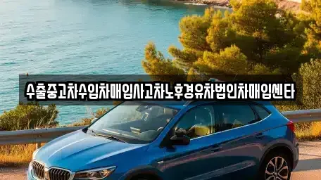 전남 진도군 중고차매입 전문 수출중고차수입차매입사고차노후경유차법인차매입센타