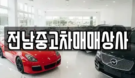 전라남도 나주시 봉황면 중고차 전문 전남중고차매매상사