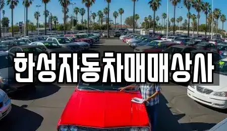 전라남도 나주시 석현동 중고차 전문 한성자동차매매상사