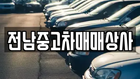 전라남도 나주시 중고차 전문 전남중고차매매상사