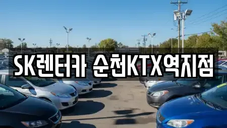 전라남도 순천시 풍덕동 장기렌트카 전문 SK렌터카 순천KTX역지점