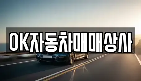 전라남도 여수시 화양면 중고차 전문 OK자동차매매상사