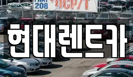 전북 군산시 동흥남동 렌트카 전문 현대렌트카