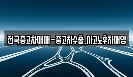 전북 남원시 송동면 중고차매입 전문 전국중고차매매-중고차수출,사고노후차매입