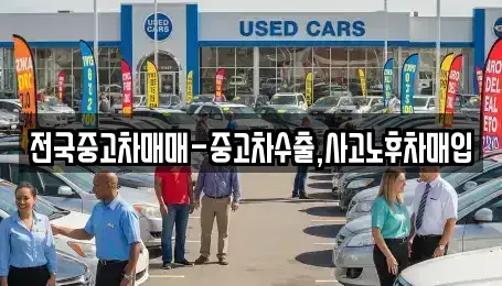 전북 남원시 조산동 중고차매입 전문 전국중고차매매-중고차수출,사고노후차매입