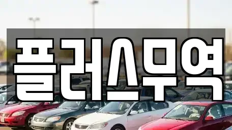 전북 익산시 석암동 중고차 전문 플러스무역