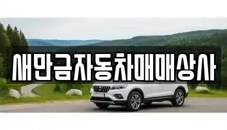 전북특별자치도 군산시 장재동 중고차 전문 새만금자동차매매상사