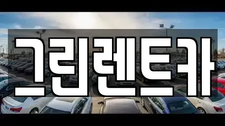 전북특별자치도 군산시 지곡동 렌트카 전문 그린렌트카
