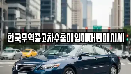 전북특별자치도 김제시 입석동 중고차 전문 한국무역중고차수출매입매매판매시세