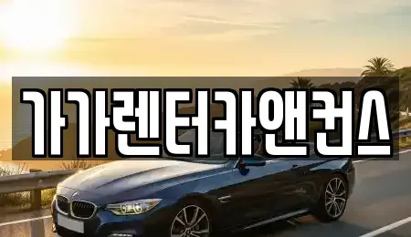 전북특별자치도 익산시 모현동1가 렌트카 전문 가가렌터카앤컨스