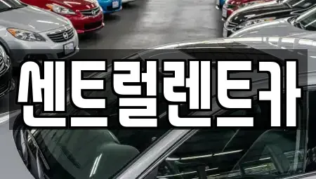 전북특별자치도 익산시 석탄동 렌트카 전문 센트럴렌트카