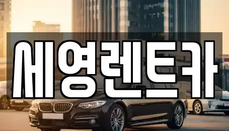 전북특별자치도 전주시 덕진구 여의동2가 렌트카 전문 세영렌트카