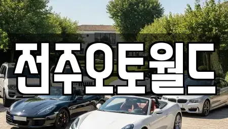 전북특별자치도 전주시 덕진구 용정동 중고차 전문 전주오토월드