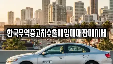 전북특별자치도 전주시 덕진구 우아동2가 중고차 전문 한국무역중고차수출매입매매판매시세