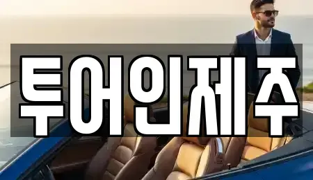 제주 제주시 삼도이동 렌트카 전문 투어인제주