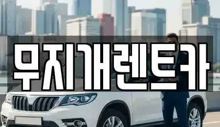 제주 제주시 애월읍 렌트카 전문 무지개렌트카