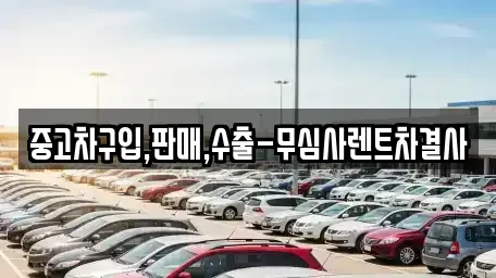 제주 제주시 애월읍 중고차 전문 중고차구입,판매,수출-무심사렌트차결사