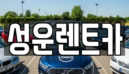 충남 금산군 렌트카 전문 성운렌트카