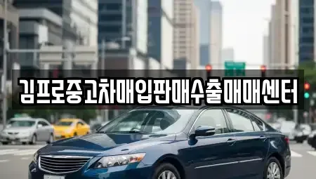 충남 금산군 중고차매입 전문 김프로중고차매입판매수출매매센터