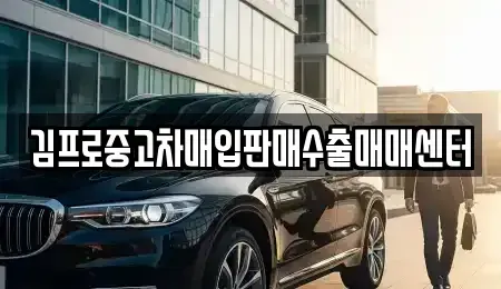 충남 보령시 남포면 중고차매입 전문 김프로중고차매입판매수출매매센터