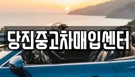 충남 중고차매입 전문 당진중고차매입센터