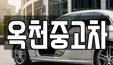 충북 옥천군 옥천읍 중고차매매 전문 옥천중고차