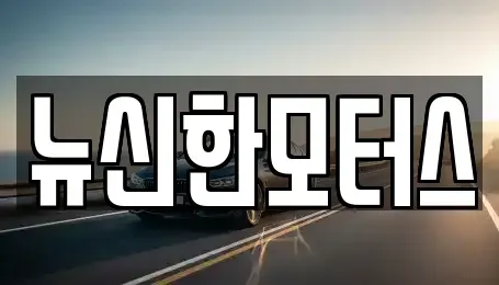 충북 청주시 상당구 평촌동 중고차매매 전문 뉴신한모터스